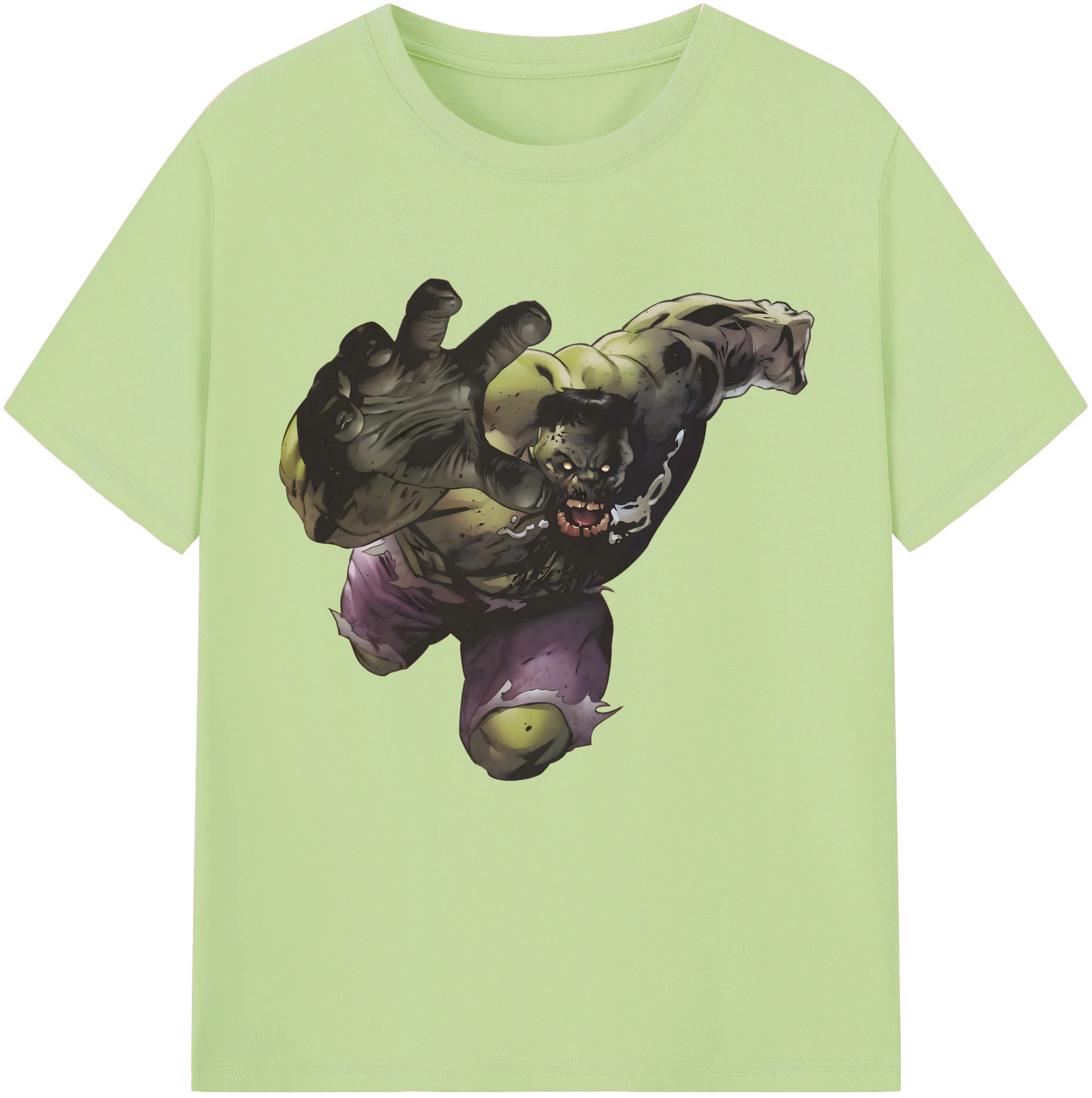 （画像用） アベンジャーズ The Avengers 綿100％半袖Tシャツ（フロントプリント）